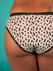 NORA period pants on model back