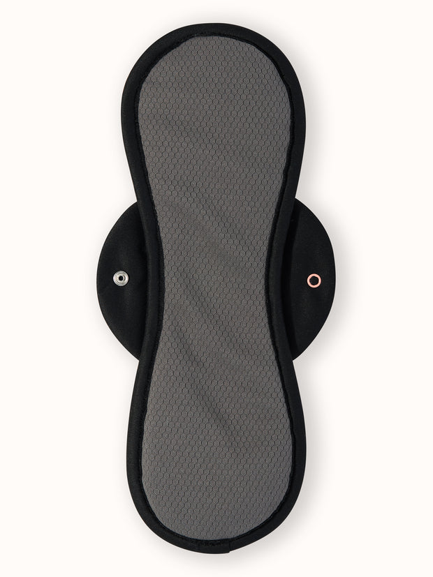 Maxi black pad back