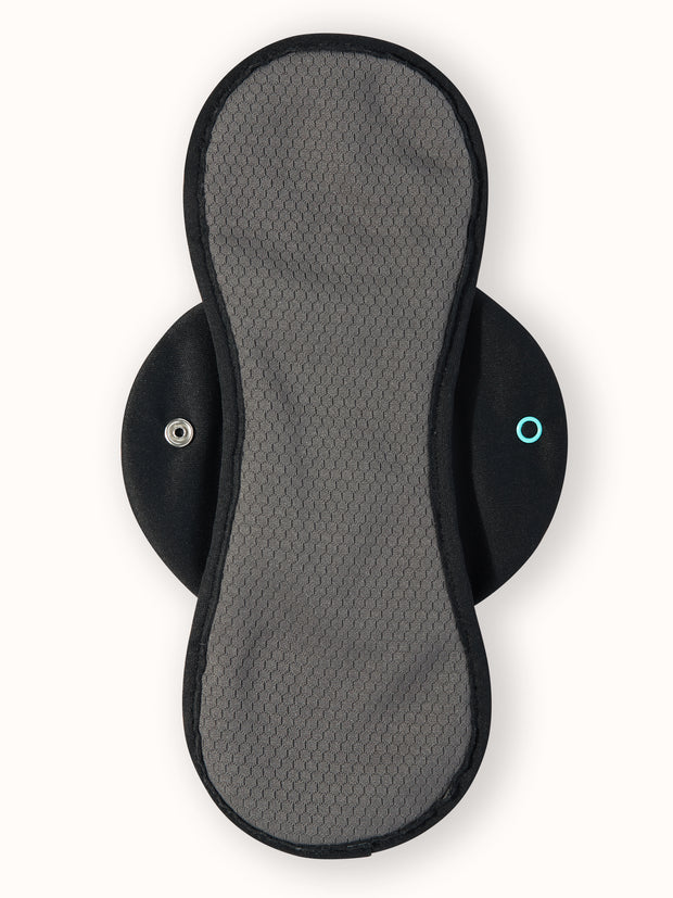 Moderate black pad back